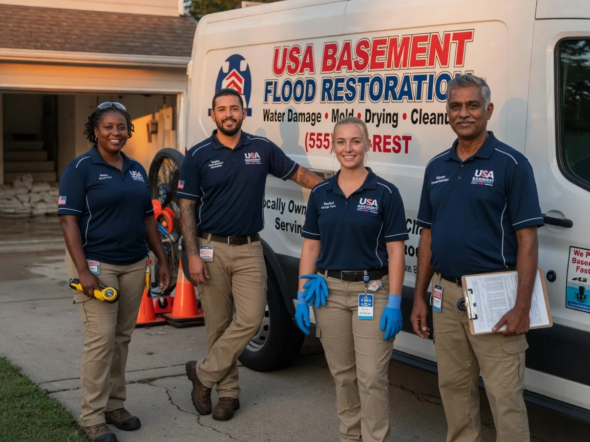 Basement Flood Cleanup company in Sullivan, WI